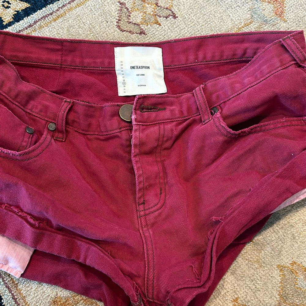One teaspoon -cranberry -size 29